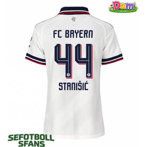 Bayern Munich Josip Stanisic #44 Bortatröja Kvinnor 2026-27 Kortärmad